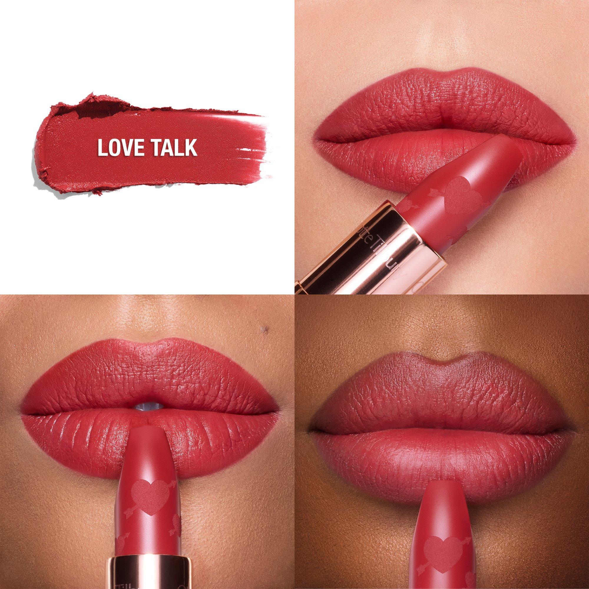 Помада Charlotte Tilbury Pillow Talk Love Effect Matte Revolution, цвет: Love Talk — фото 3