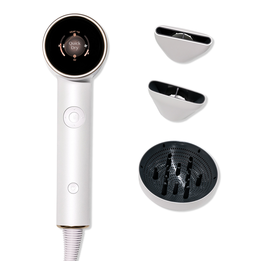 T3 Aire Iq Intelligent Hair Dryer - White In White