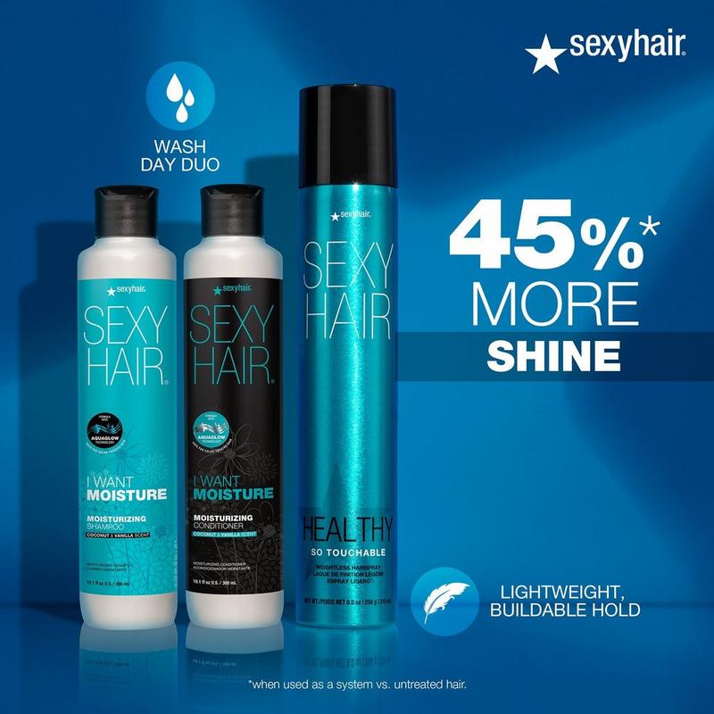 Sexy Hair - 10.1 oz I WANT MOISTURE Moisturizing Shampoo | Ulta Beauty