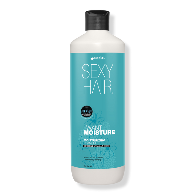 Sexy Hair - 10.1 oz I WANT MOISTURE Moisturizing Shampoo | Ulta Beauty