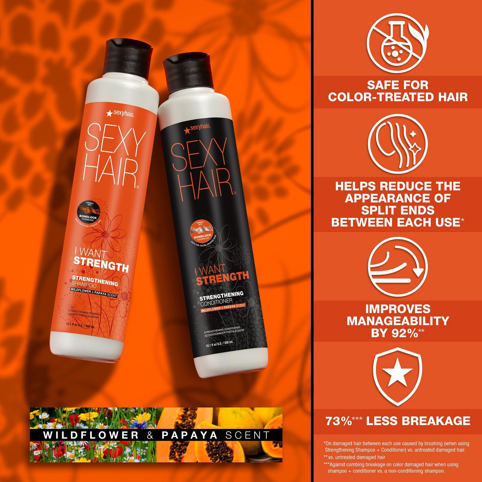 I WANT STRENGTH Strengthening Shampoo - 33.8 oz