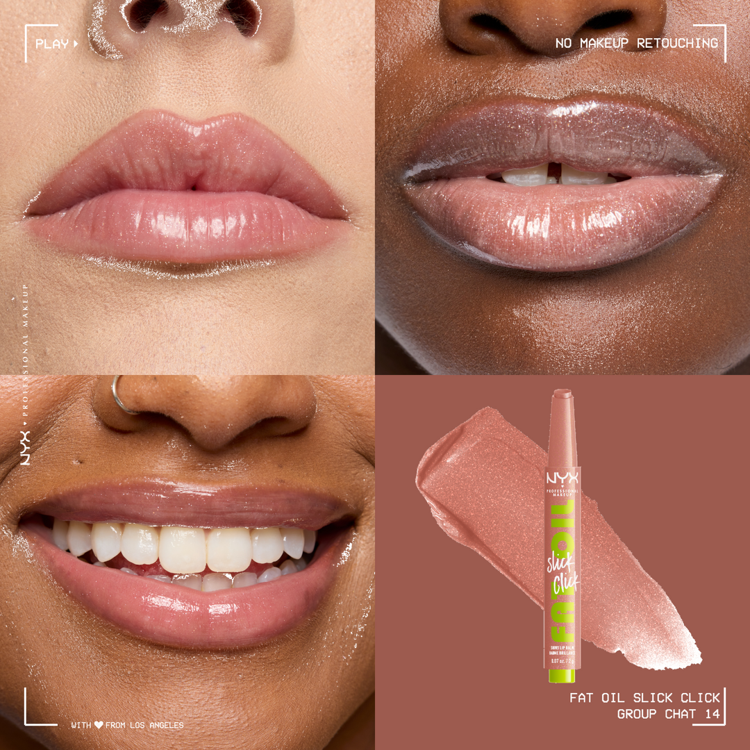 Fat Oil Slick Click Vegan Lip Balm - Group Chat