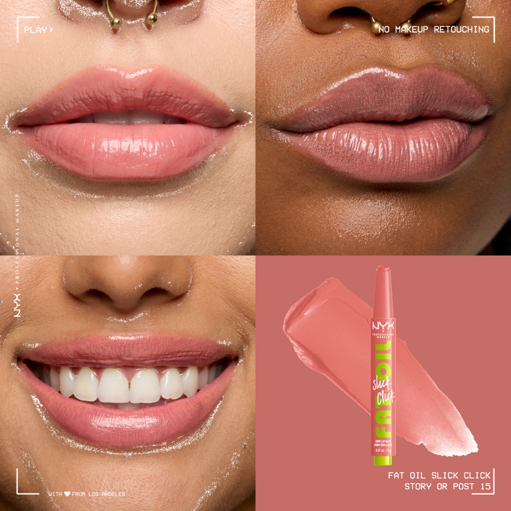 Fat Oil Slick Click Vegan Lip Balm - Story Or Post