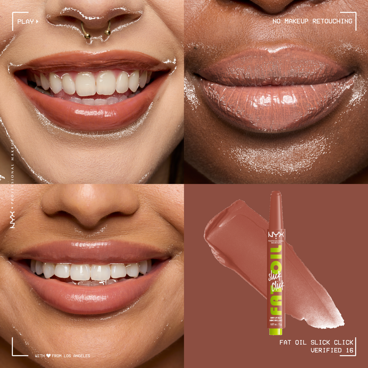 Fat Oil Slick Click Vegan Lip Balm - Verified