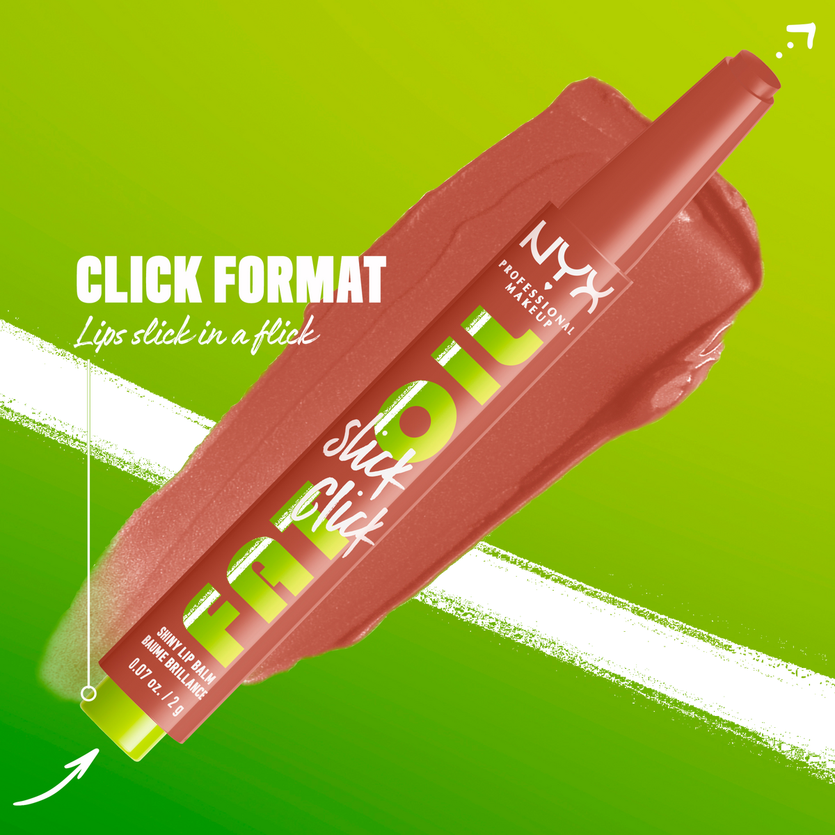 Fat Oil Slick Click Vegan Lip Balm - Verified