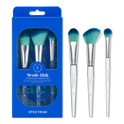 Spectrum Brush Club 3-Piece Face Brush Set