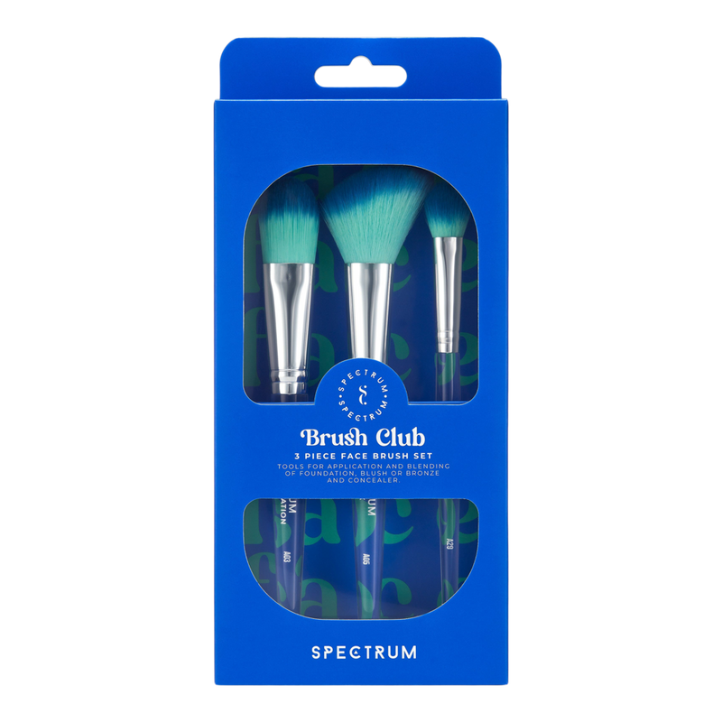 Spectrum - Brush Club 3-Piece Face Brush Set | Ulta Beauty