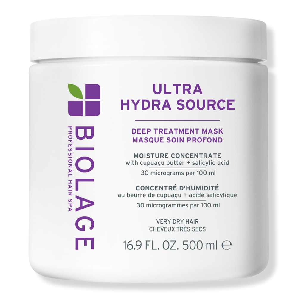 Biolage Ultra Hydra Source Deep Treatment Mask For Very Dry Hair - 16.9 oz