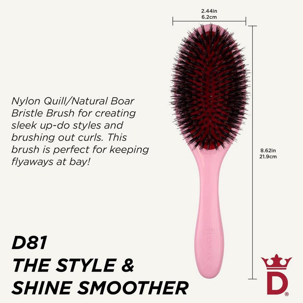 D81M Style and Shine Brush - Pink