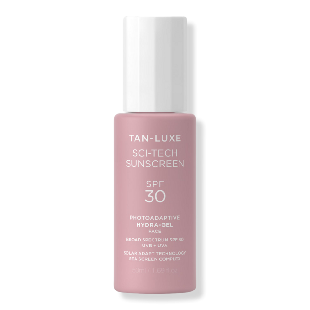 Tan-luxe Sci-tech Sunscreen Photoadaptive Hydra-gel Face Spf 30