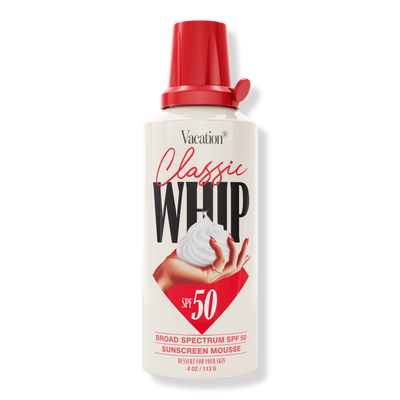 Vacation Classic Whip SPF 50 Sunscreen Mousse