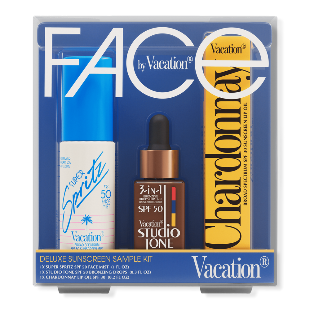Vacation Face Sunscreen Kit