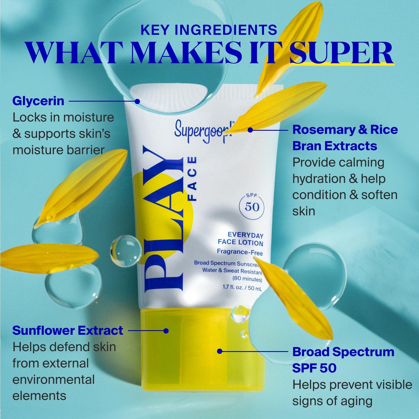 PLAY Everyday Face Lotion SPF 50
