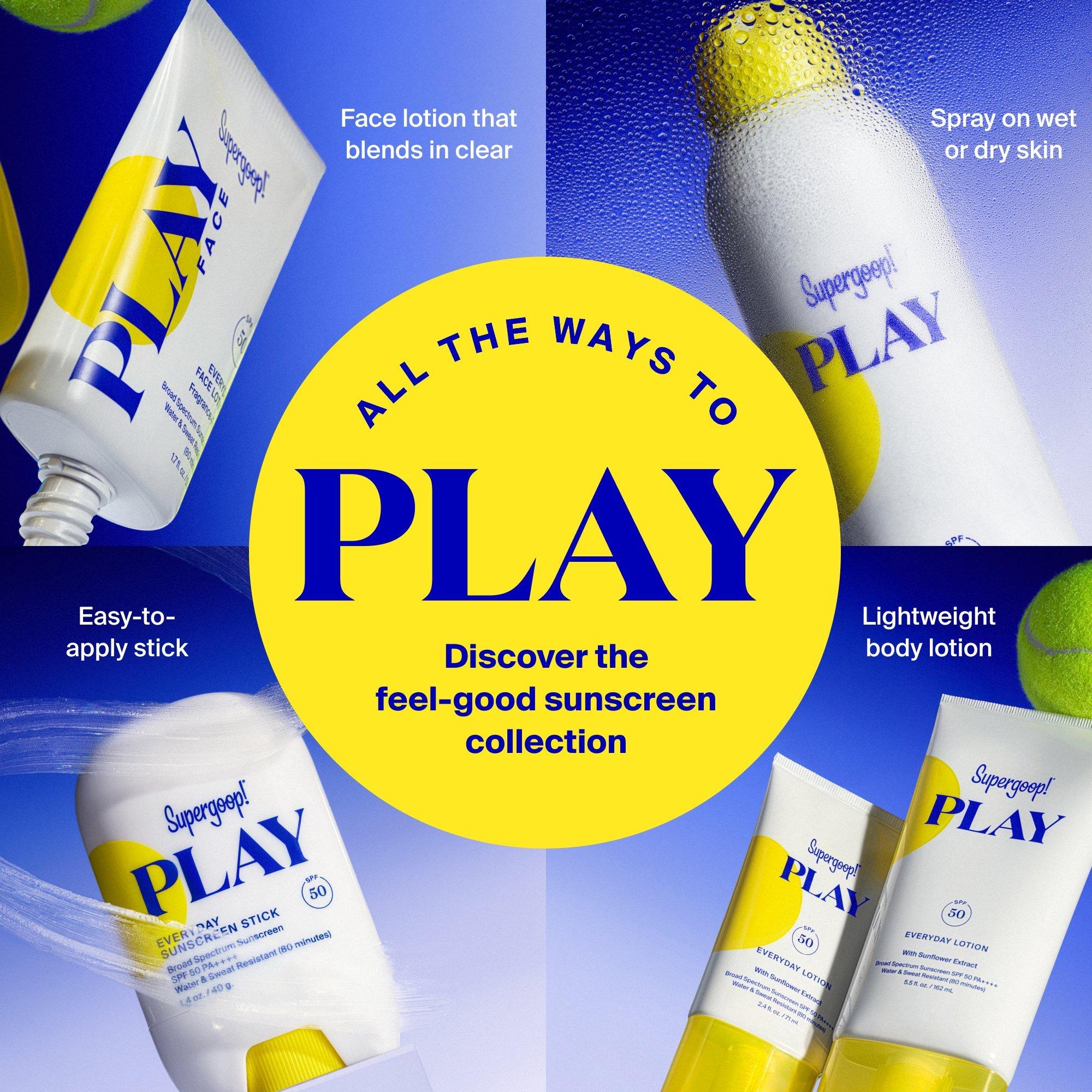 Солнцезащитный лосьон для лица SPF 50 без отдушки Supergoop! Play Everyday — фото 7
