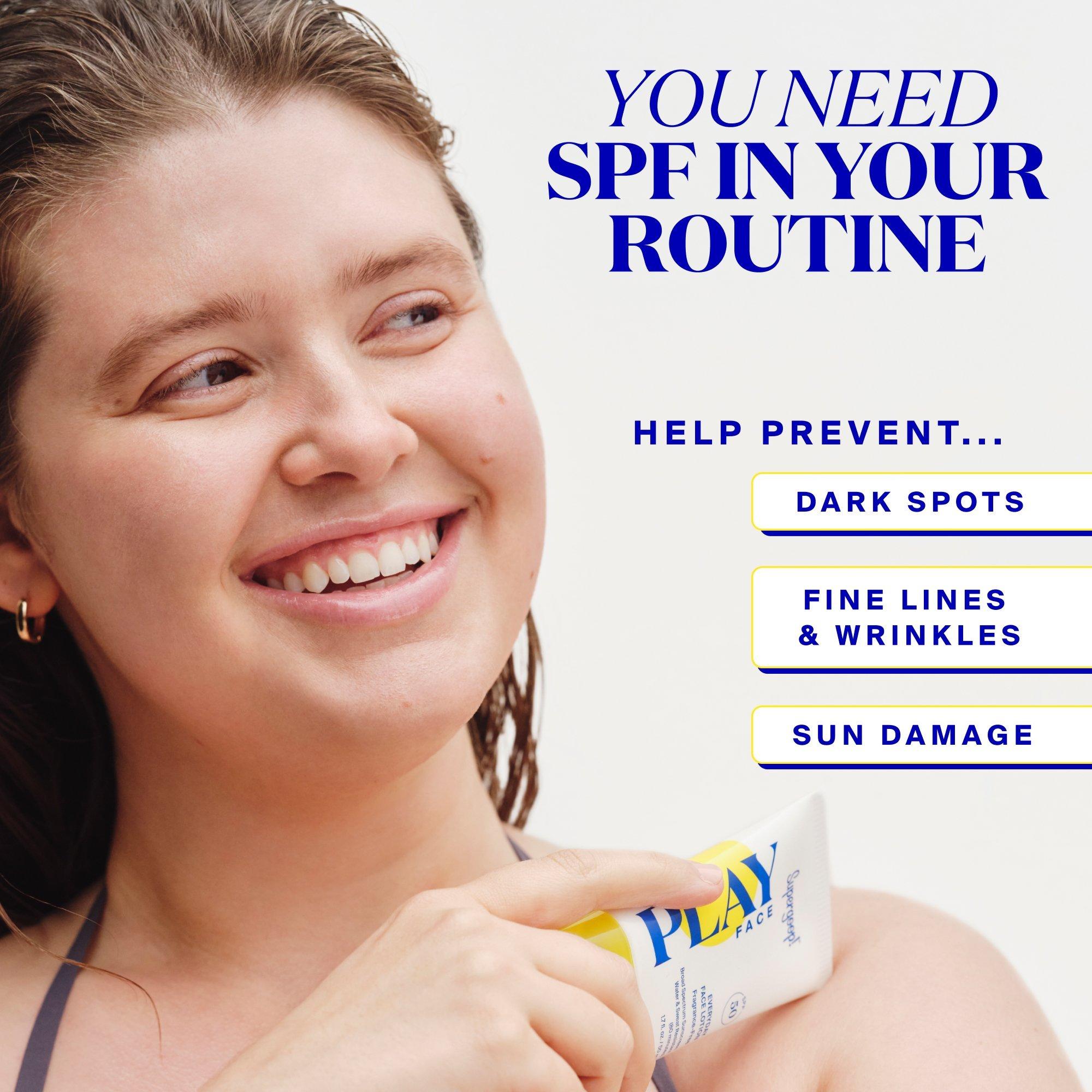 Солнцезащитный лосьон для лица SPF 50 без отдушки Supergoop! Play Everyday — фото 8