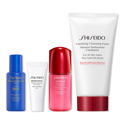 Shiseido Online Only Free 4 Piece Gift with $30 brand purchase Online Only Free 4 Piece Gift with $30 brand purchase