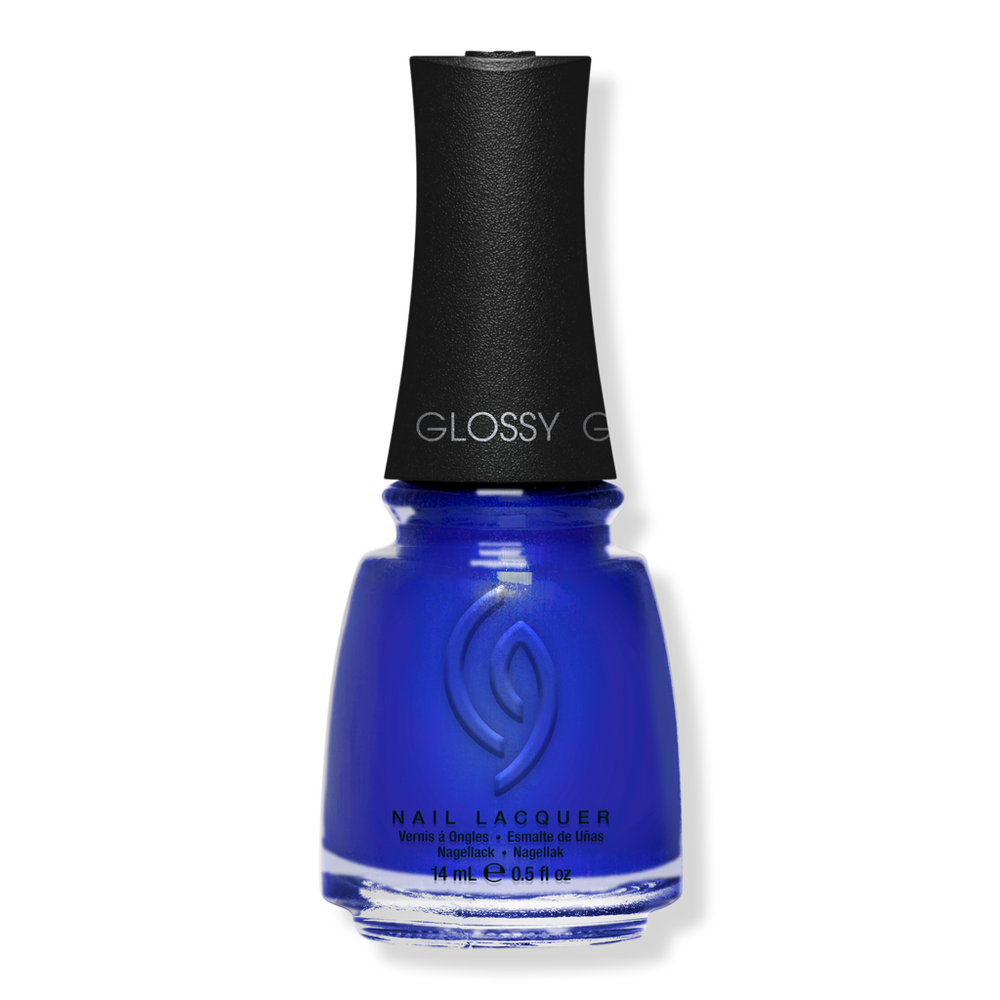 China Glaze Mega Pigment Nail Lacquer, Shimmers - Crushin' On Blue