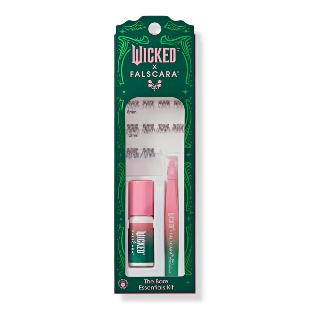 Kiss Wicked X Falscara False Eyelashes, Lash Extension Kit - Shimmering Shine