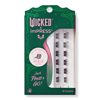 Kiss WICKED X imPRESS Self Adhesive Eyelash Clusters