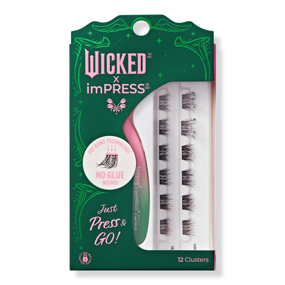Kiss Wicked X Impress Self Adhesive Eyelash Clusters - Some Of Us Are Different