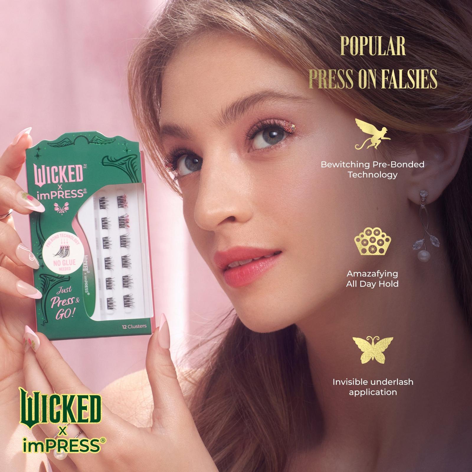 WICKED X imPRESS Self Adhesive Eyelash Clusters - Some of Us Are Different