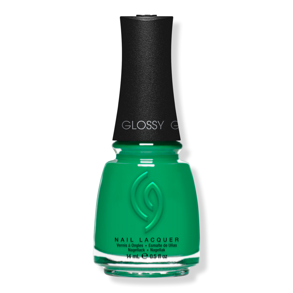 China Glaze Mega Pigment Nail Lacquer, Creme Warm Tones - Emerald Bae