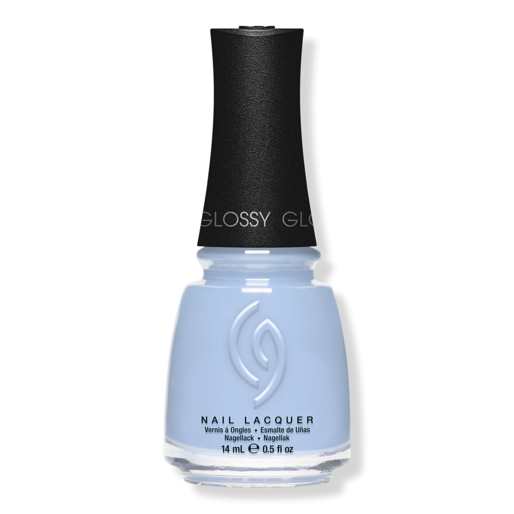 China Glaze Mega Pigment Nail Lacquer, Creme Cool Tones - Hydrangea Dangea