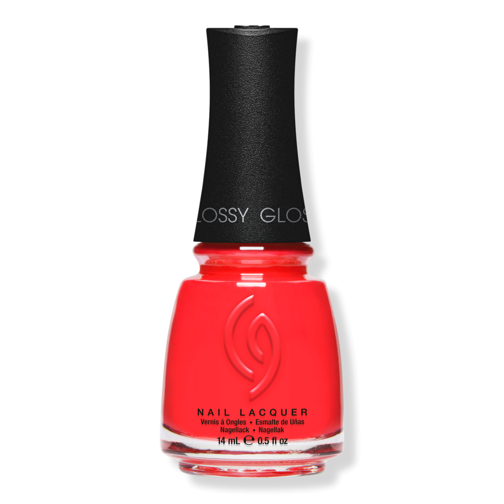 China Glaze Mega Pigment Nail Lacquer, Creme Warm Tones - Italian Red