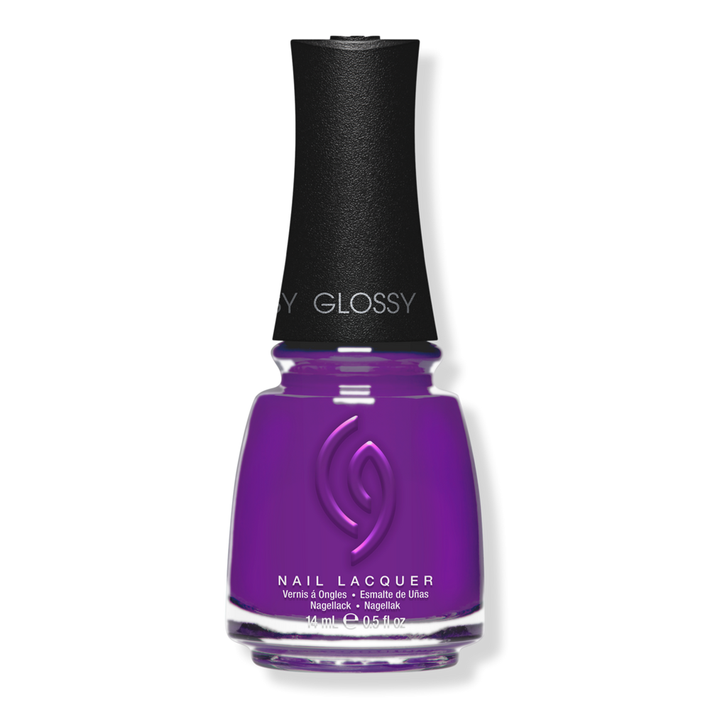 China Glaze Mega Pigment Nail Lacquer, Creme Cool Tones - Plur-ple