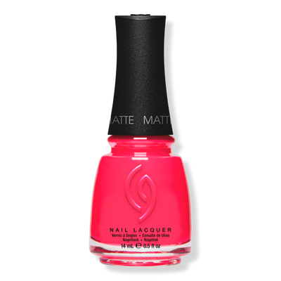 China Glaze Mega Pigment Nail Lacquer, Mattes