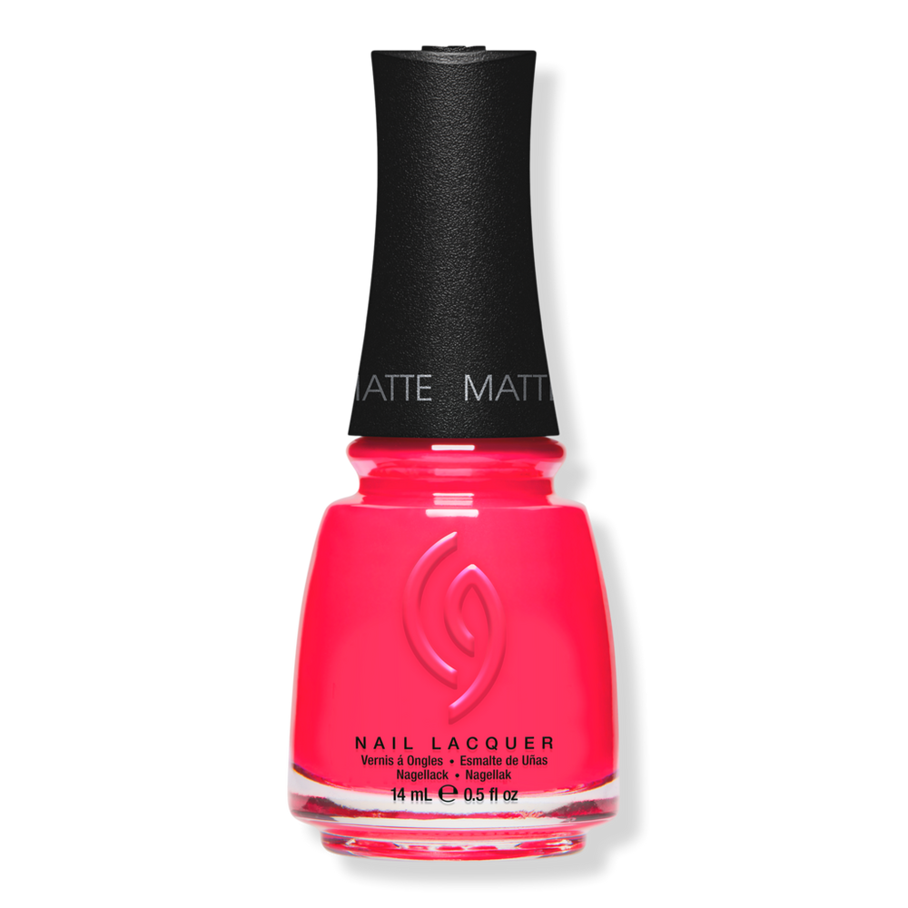 China Glaze Mega Pigment Nail Lacquer, Mattes - Pool Party In Blue
