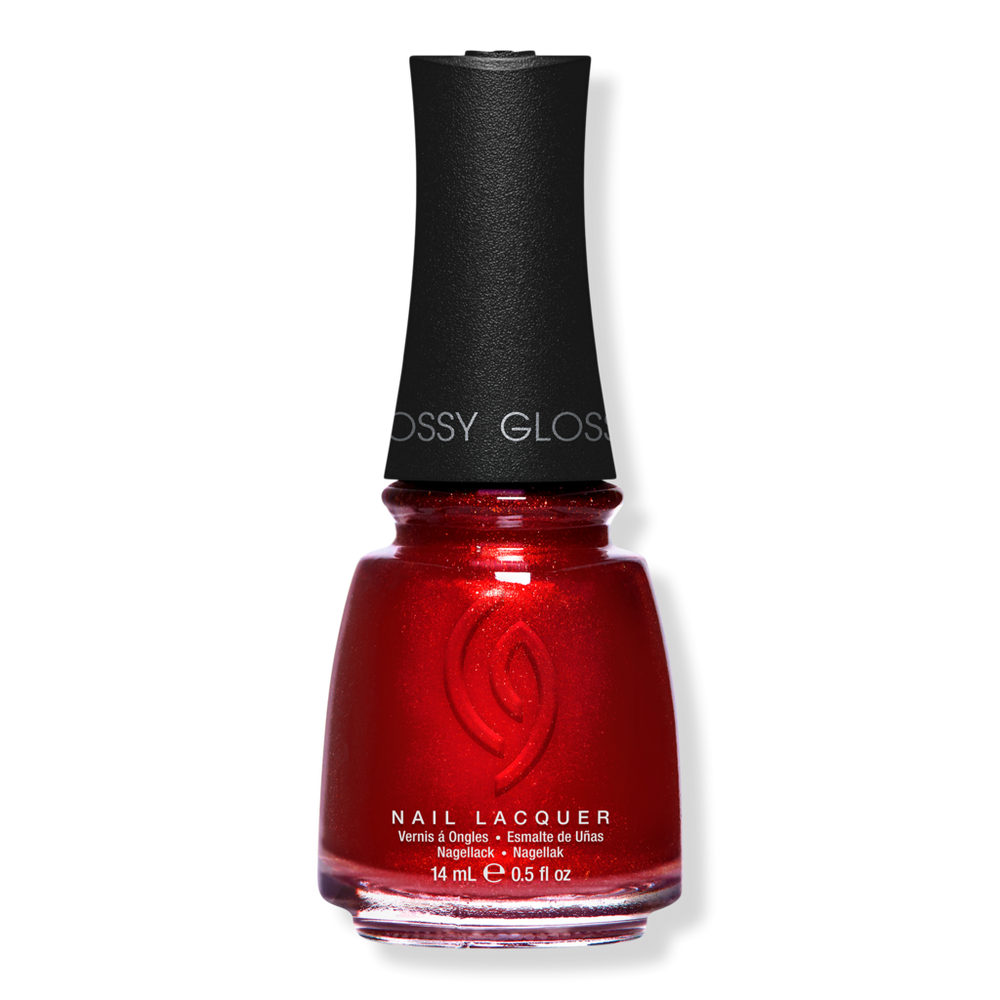 China Glaze Mega Pigment Nail Lacquer, Shimmers - Red Pearl