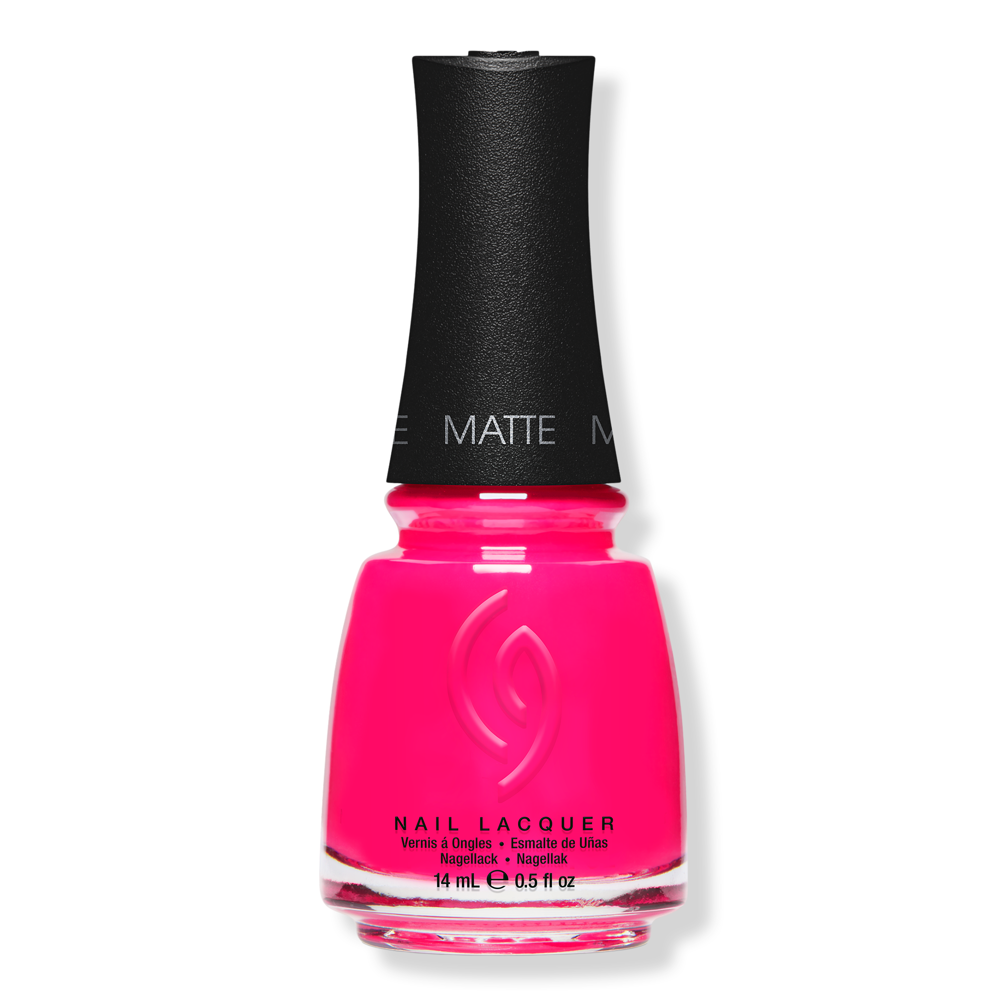 China Glaze Mega Pigment Nail Lacquer, Mattes #1