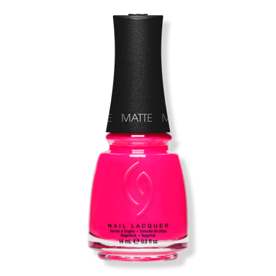 China Glaze Mega Pigment Nail Lacquer, Mattes