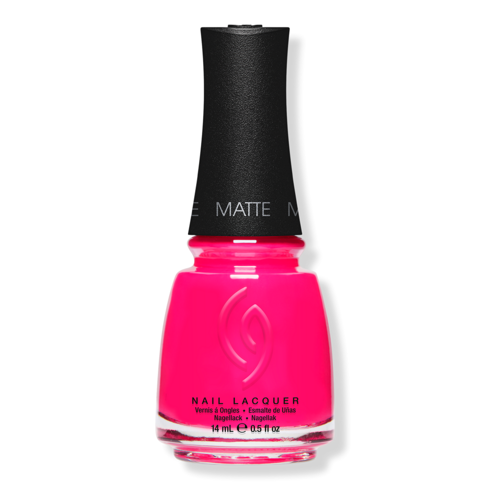 China Glaze Mega Pigment Nail Lacquer, Mattes - Rose Among Thorns