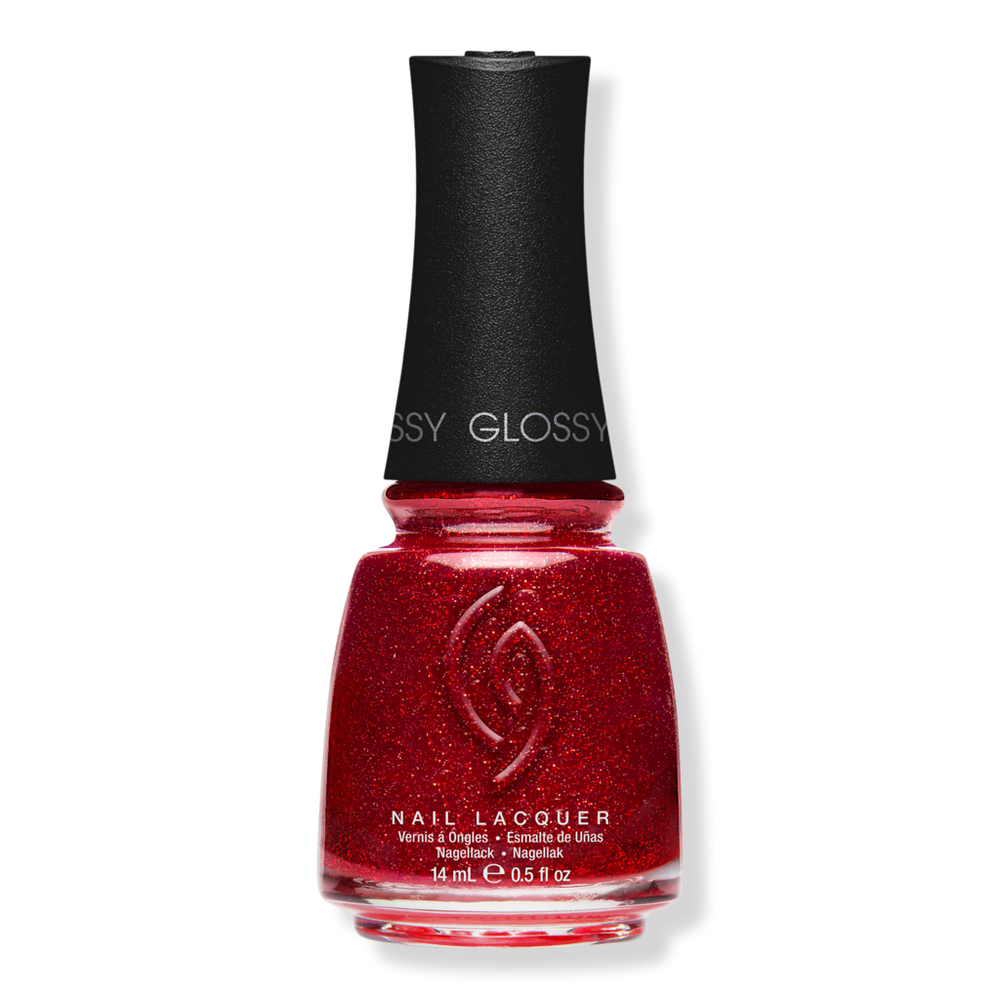 China Glaze Mega Pigment Nail Lacquer, Glitters - Ruby Pumps
