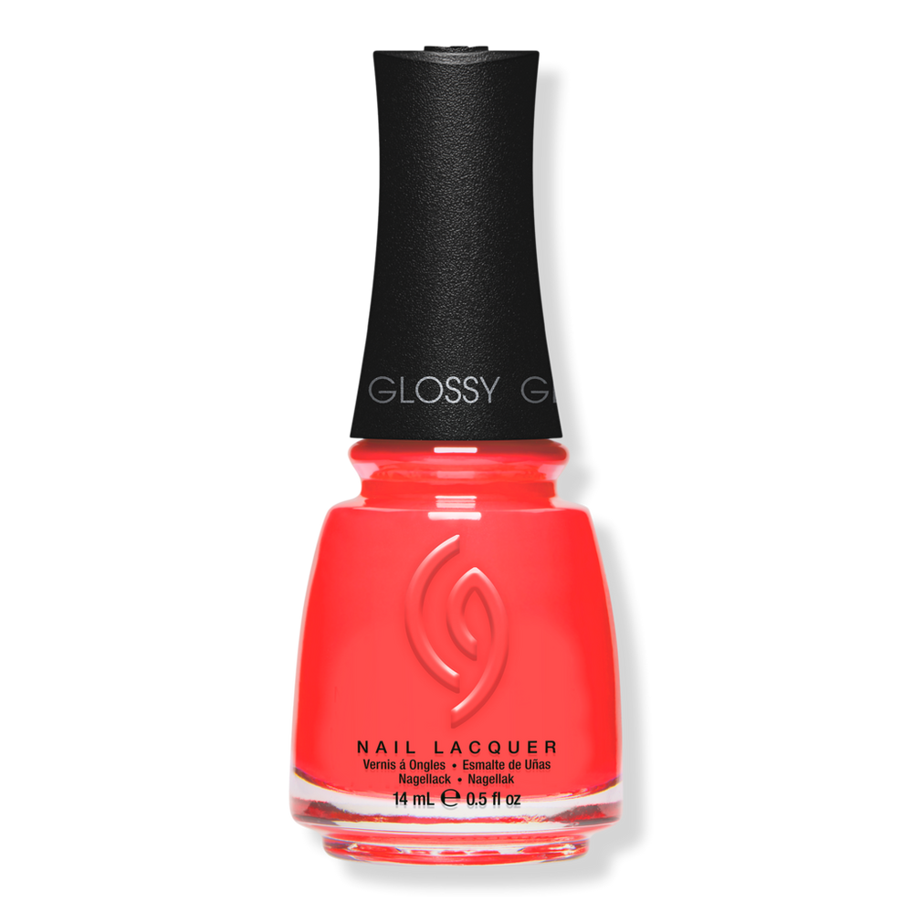 China Glaze Mega Pigment Nail Lacquer, Creme Warm Tones - Sun-set The Mood