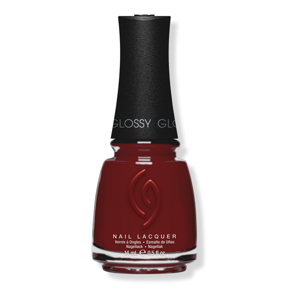 China Glaze Mega Pigment Nail Lacquer, Creme Cool Tones - Moonlit Merlot