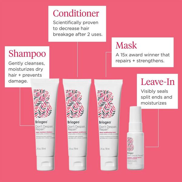 Briogeo Don't Despair, Repair! Moisturize + Repair Starter Set #2