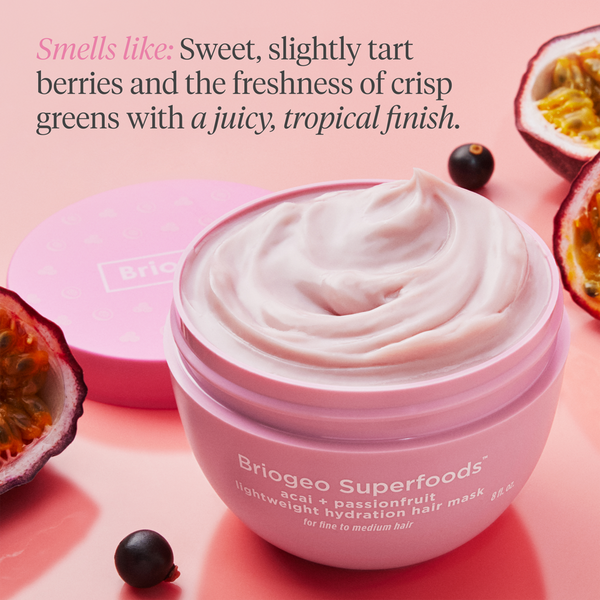 Briogeo Superfoods Acai + Passionfruit Lightweight Hydration Hair Mask #3