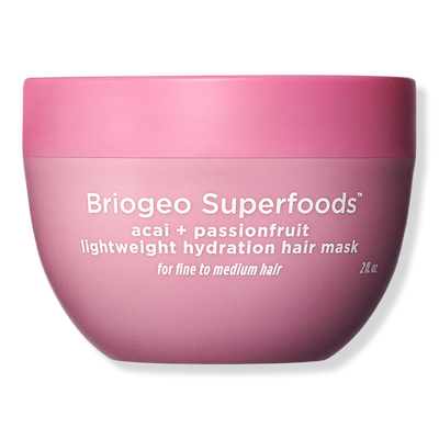 Briogeo Travel Size Superfoods Acai + Passionfruit Lightweight Hydration Hair Mask