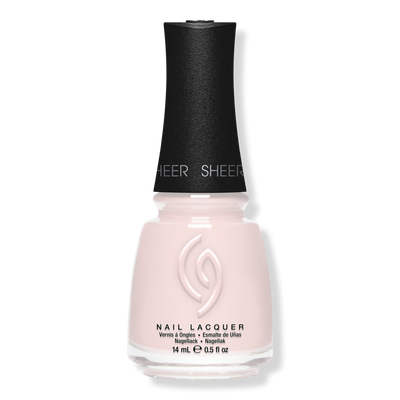 China Glaze Mega Pigment Nail Lacquer, Sheers