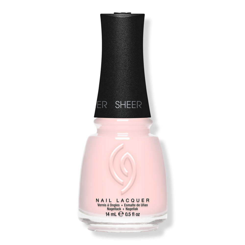China Glaze Mega Pigment Nail Lacquer, Sheers - Sheer Tulle