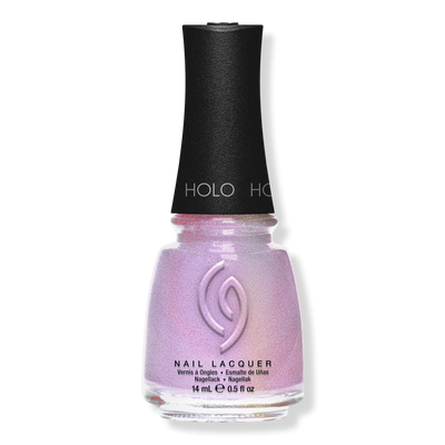 China Glaze Mega Pigment Nail Lacquer, Holographics