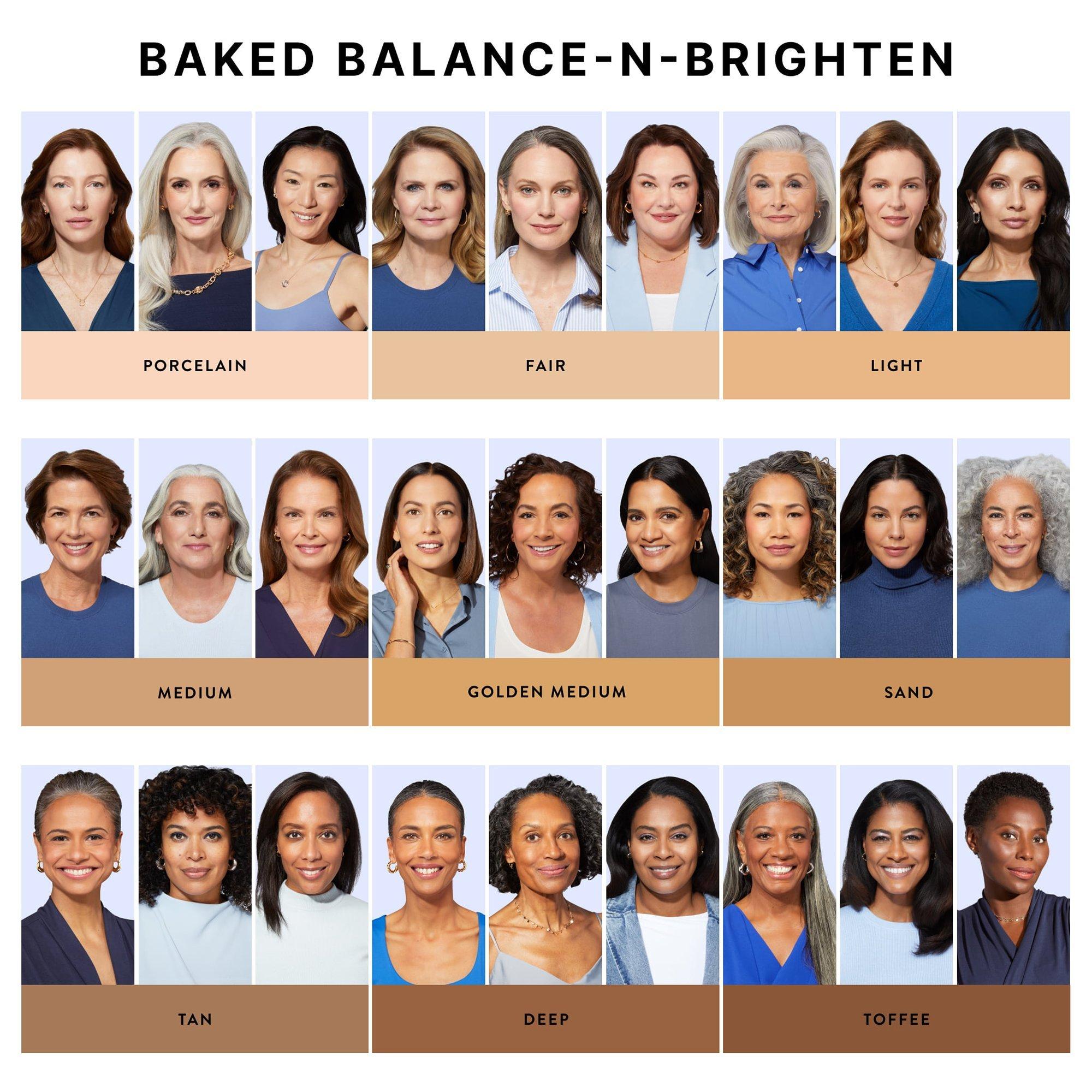 Корректирующая тональная основа Laura Geller Baked Balance-n-Brighten, цвет: Глубокий — фото 7