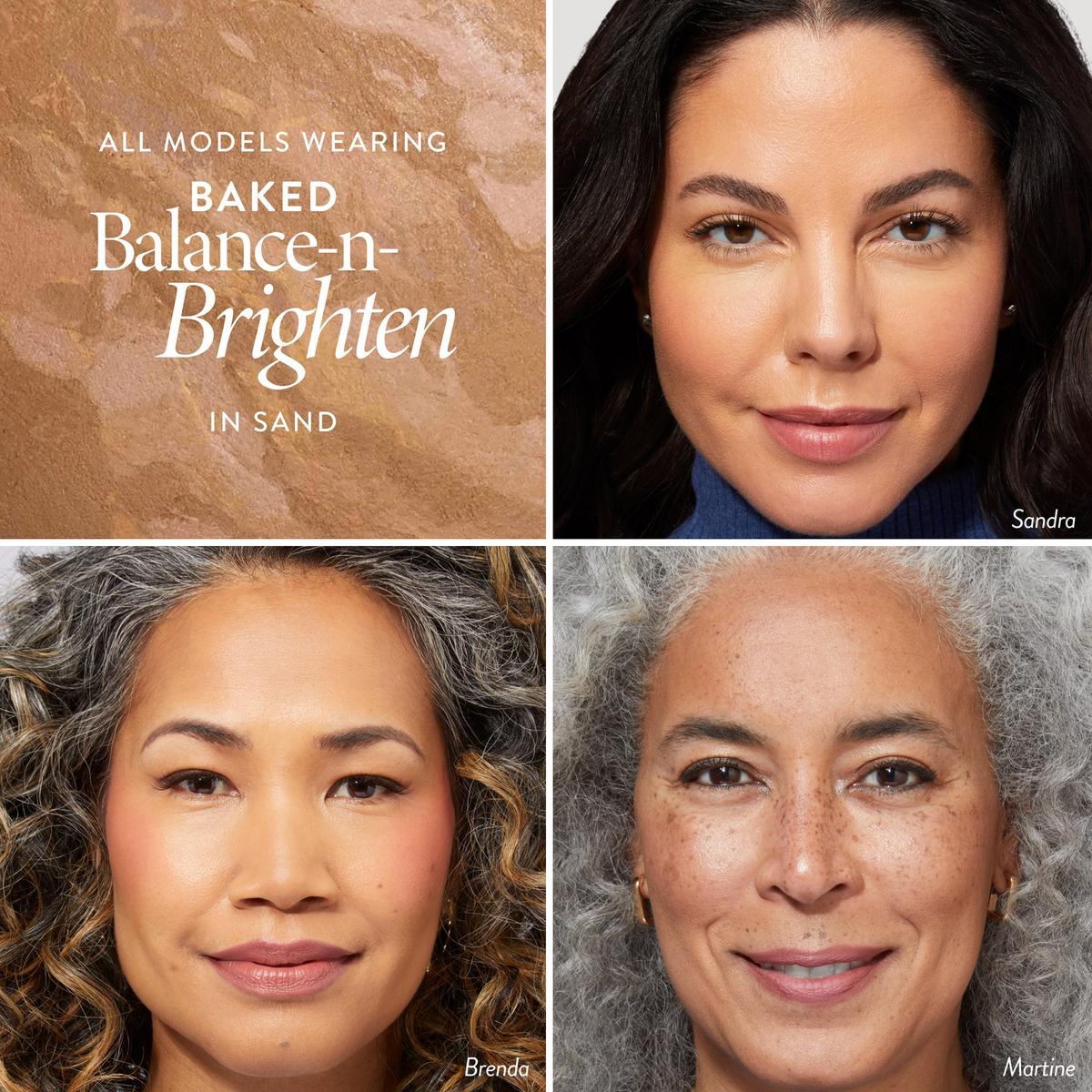Baked Balance-n-Brighten Color Correcting Foundation - Sand