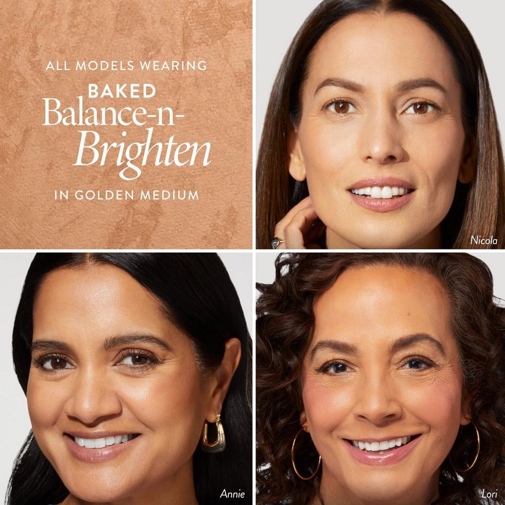 Baked Balance-n-Brighten Color Correcting Foundation - Golden Medium