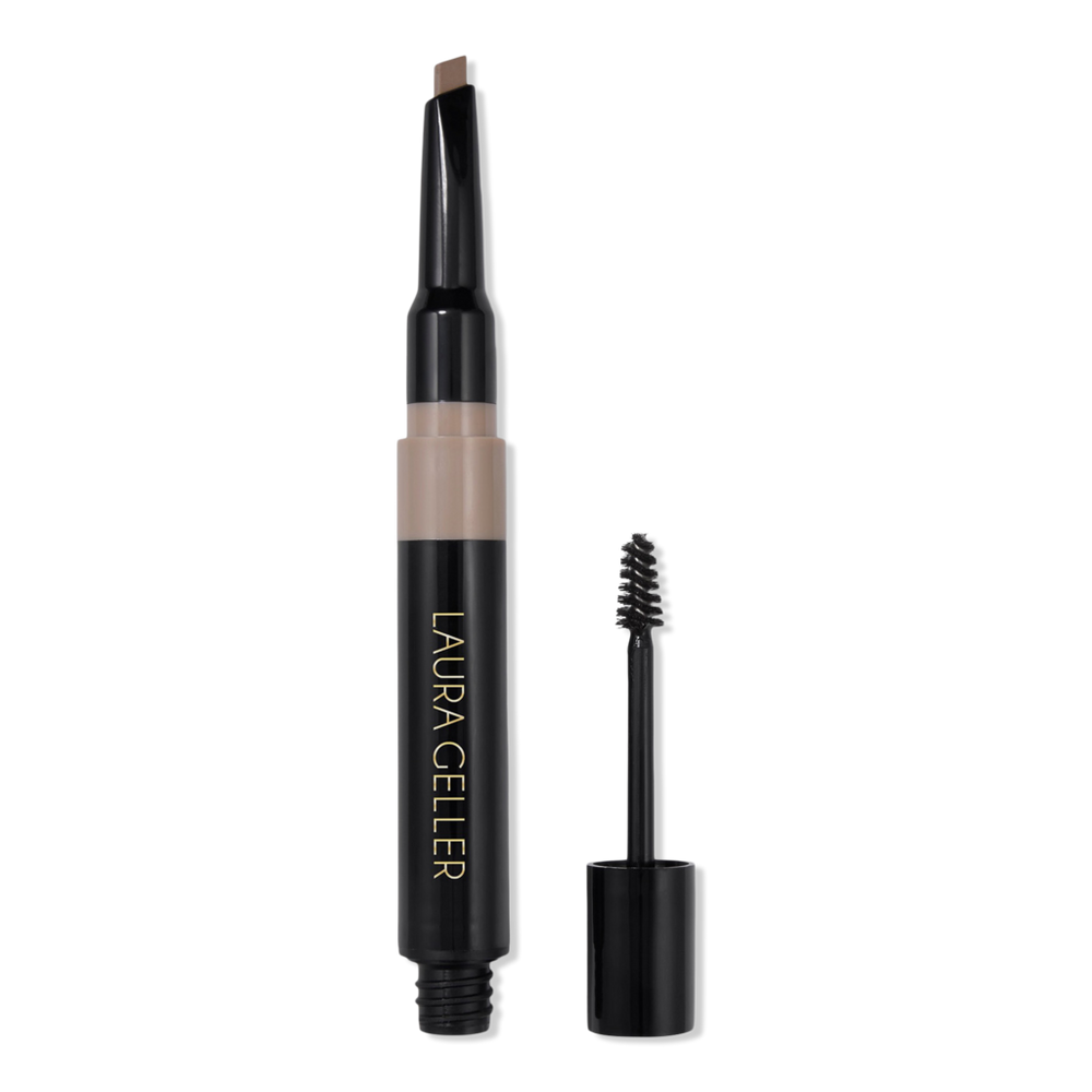 Laura Geller Sculpt-n-stay Waterproof Brow Pencil & Gel - Blonde In Brown