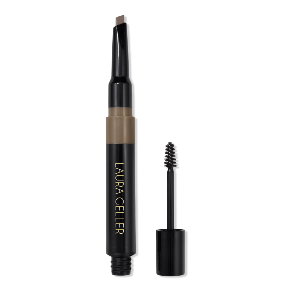 Laura Geller Sculpt-n-stay Waterproof Brow Pencil & Gel - Taupe In Brown