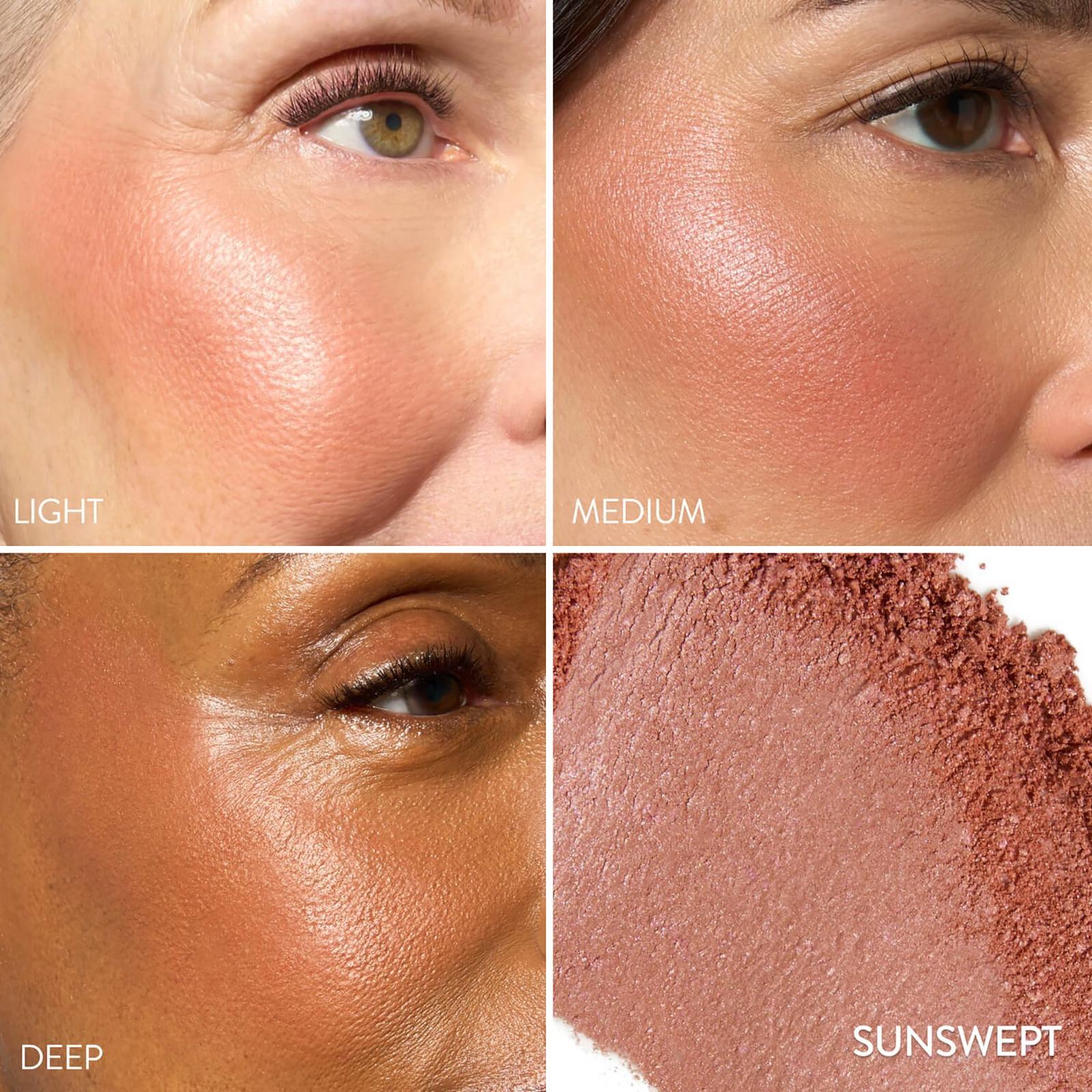 Baked Blush-n-Brighten Marbleized Blush - Sunswept